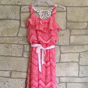 Girls size 12 floral dress